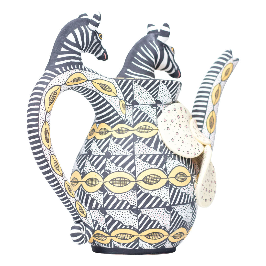 Zebra teapot