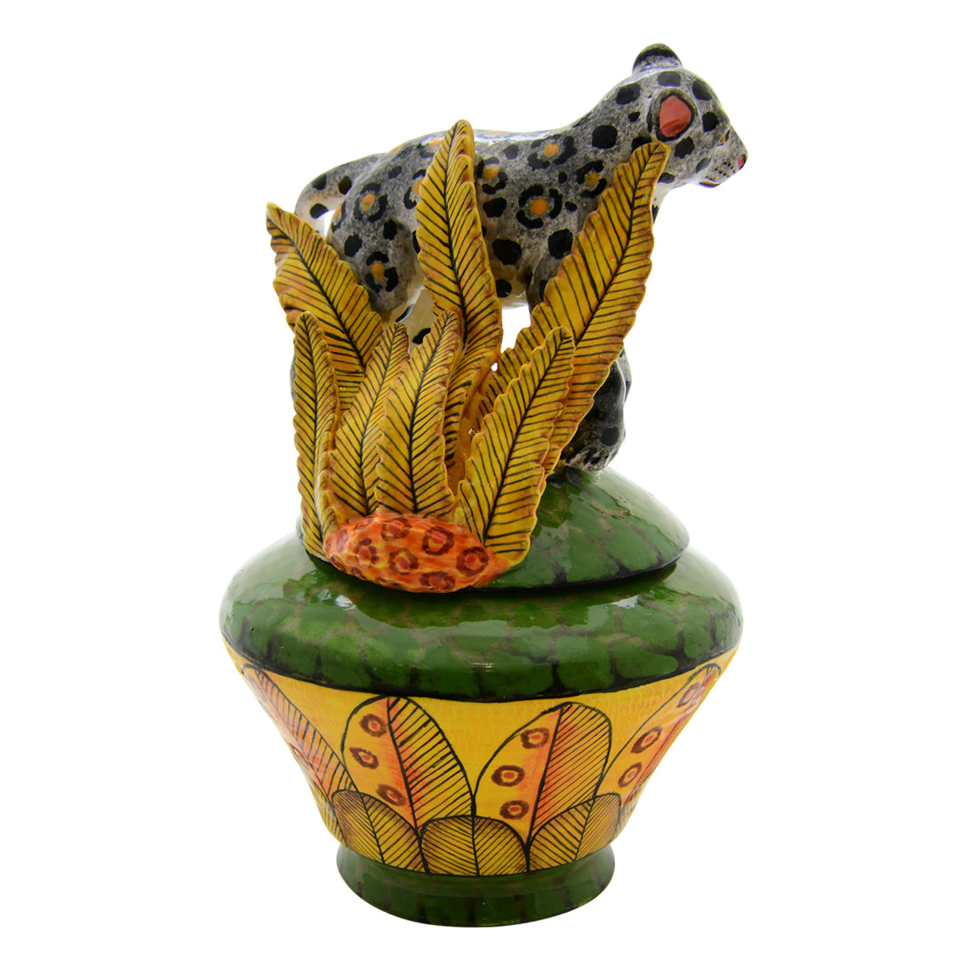 Leopard jewelry box