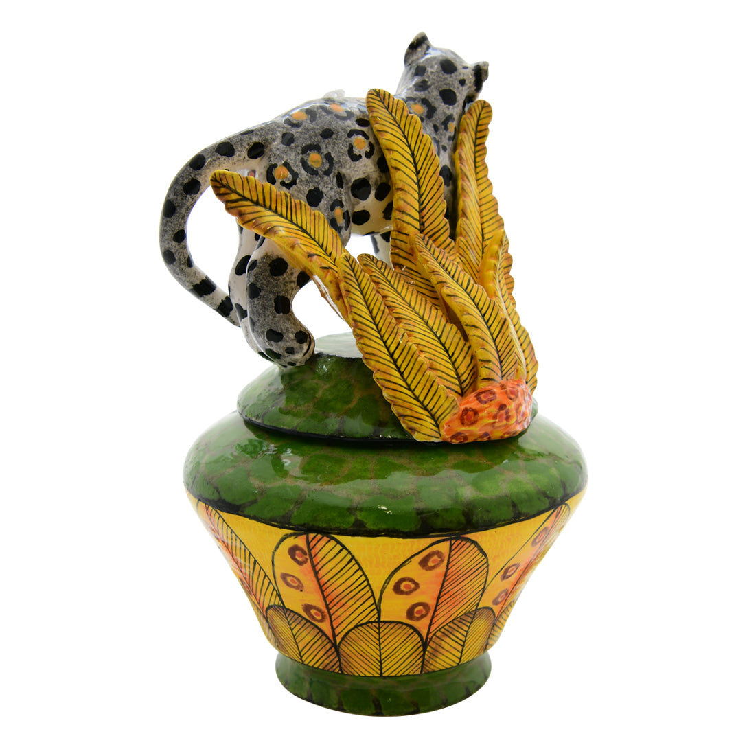 Leopard jewelry box