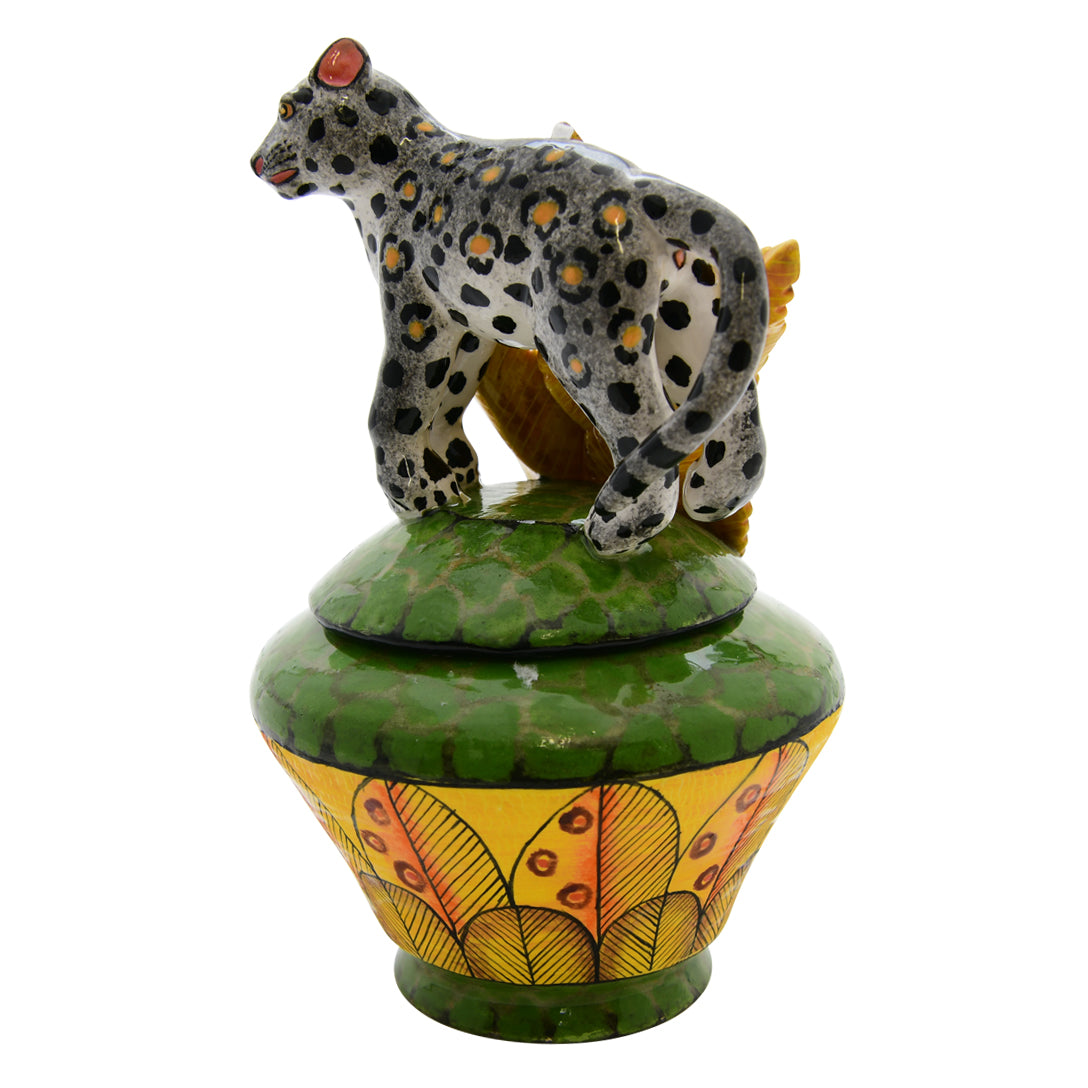 Leopard jewelry box