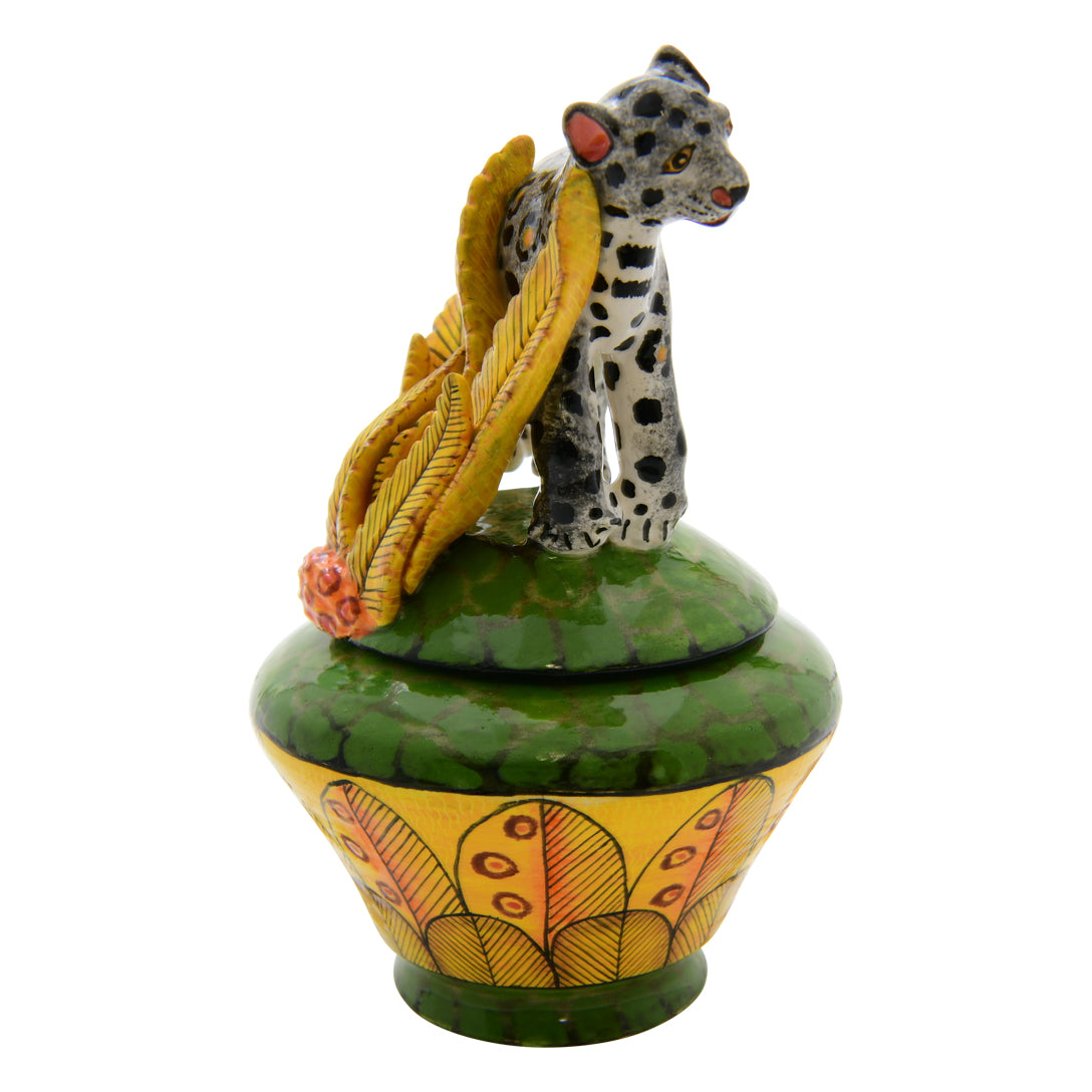 Leopard jewelry box