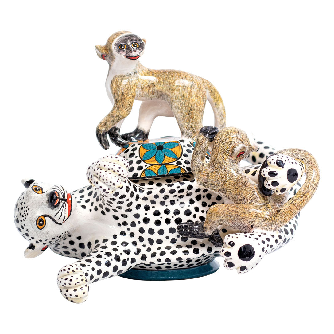 Cheetah jewelry box