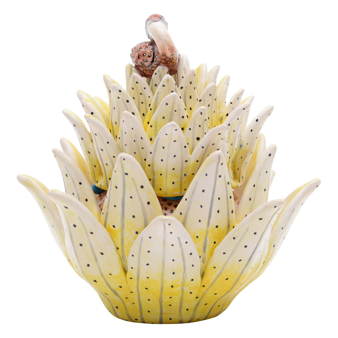 Protea, duck jewelry box