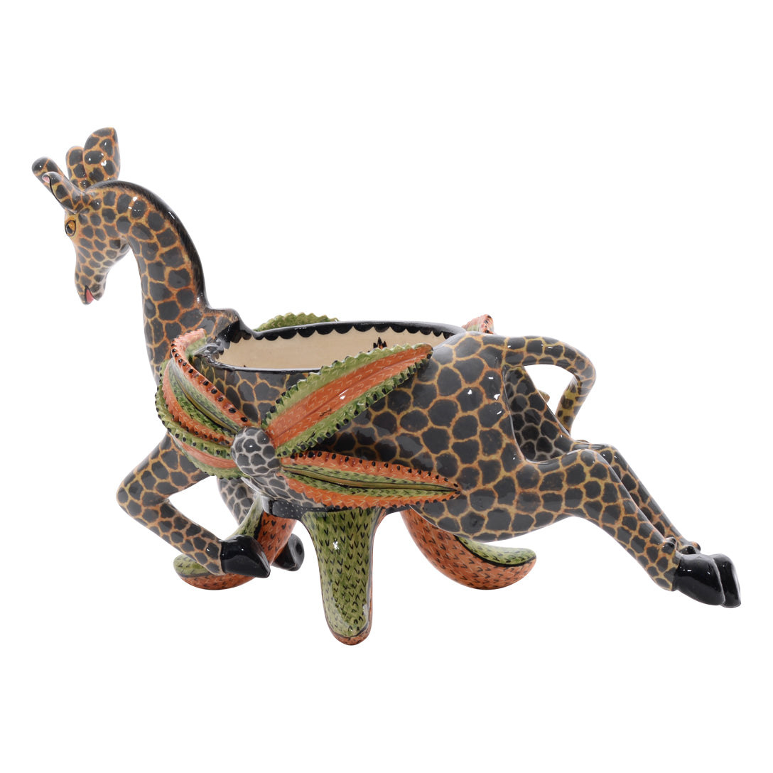 Giraffe peanut bowl