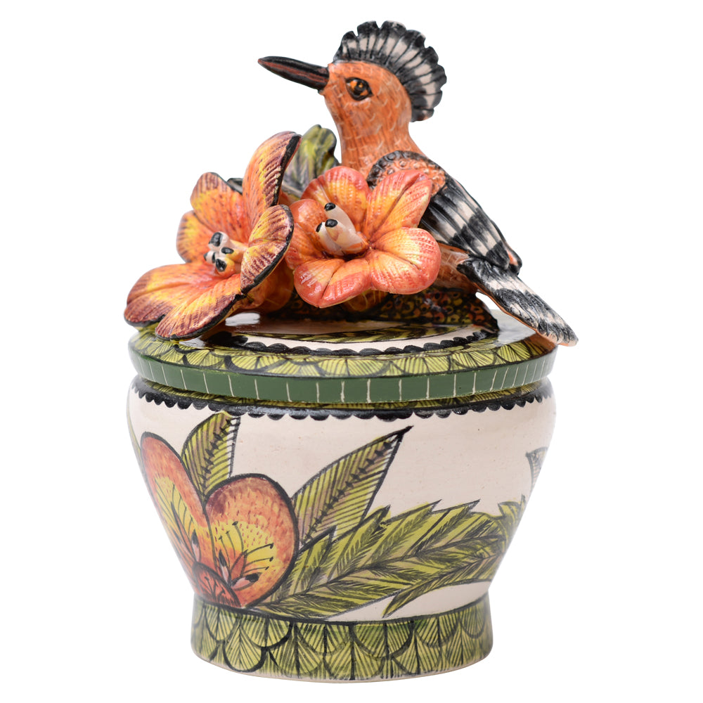 Hoopoe jewelry box