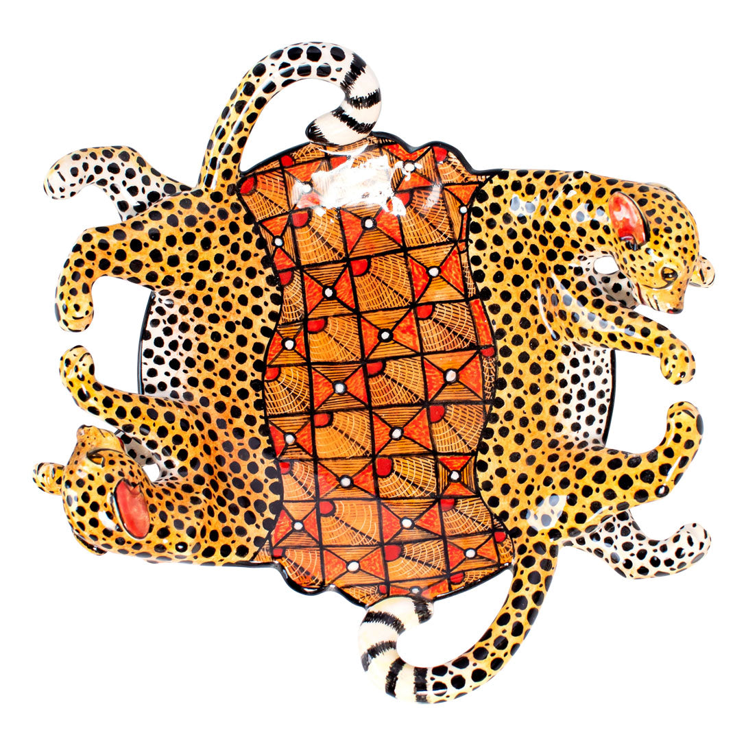 Cheetah coin dish