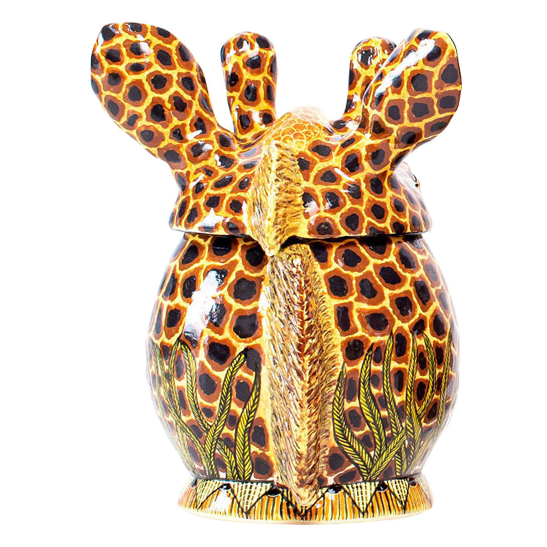 Giraffe head jewelry box