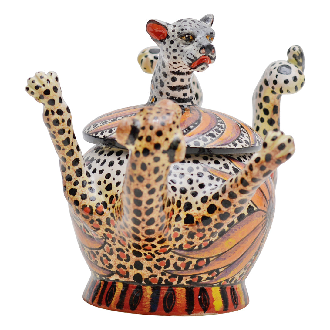 Leopard jewelry box