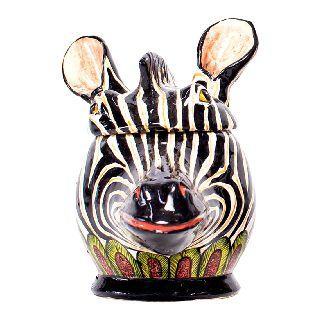 Zebra head jewelry box