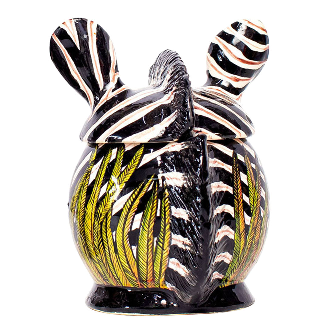 Zebra head jewelry box