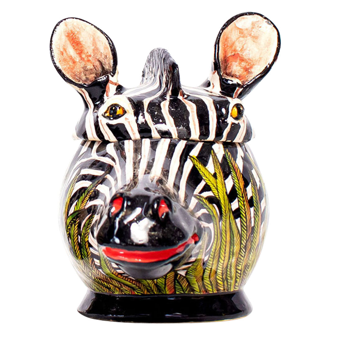 Zebra head jewelry box