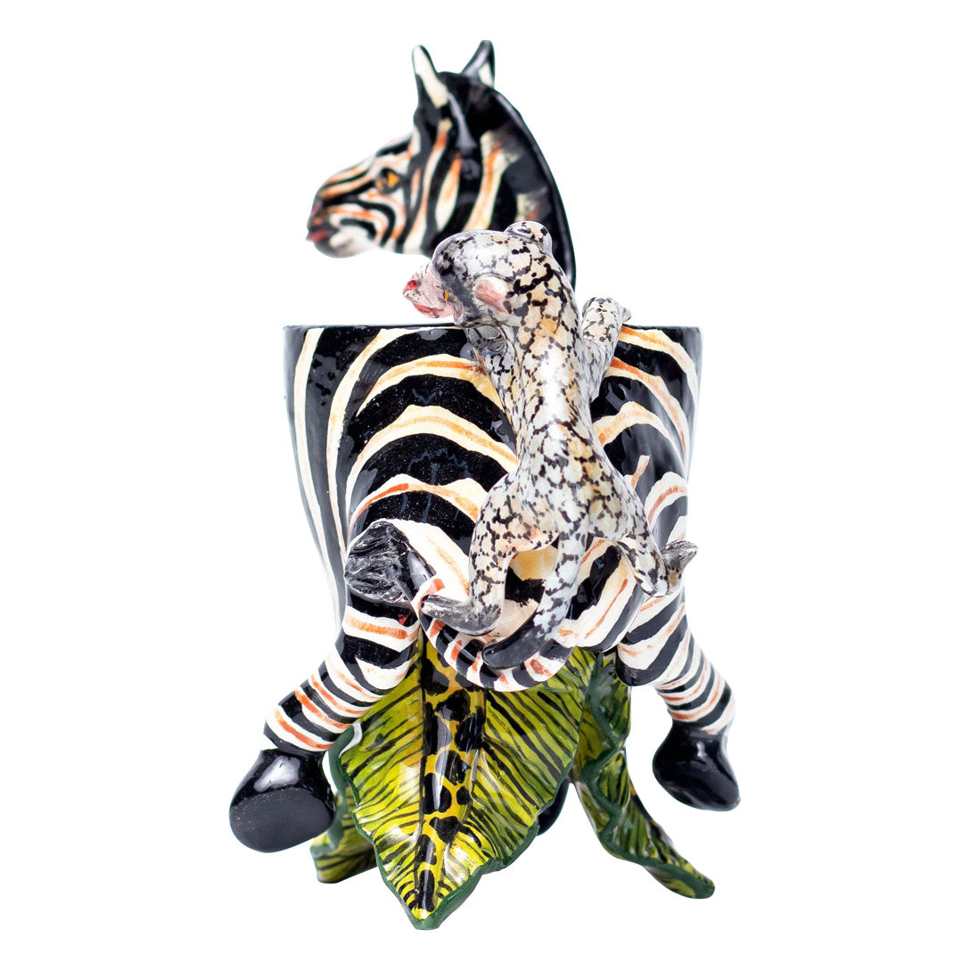 Zebra eggcup