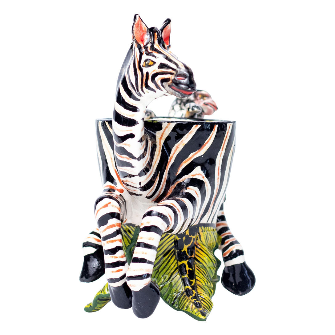 Zebra eggcup