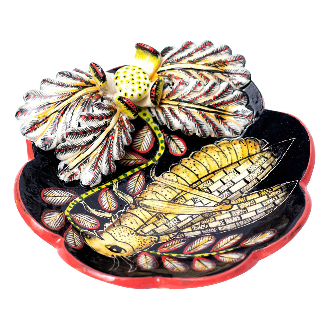 Locust coin dish