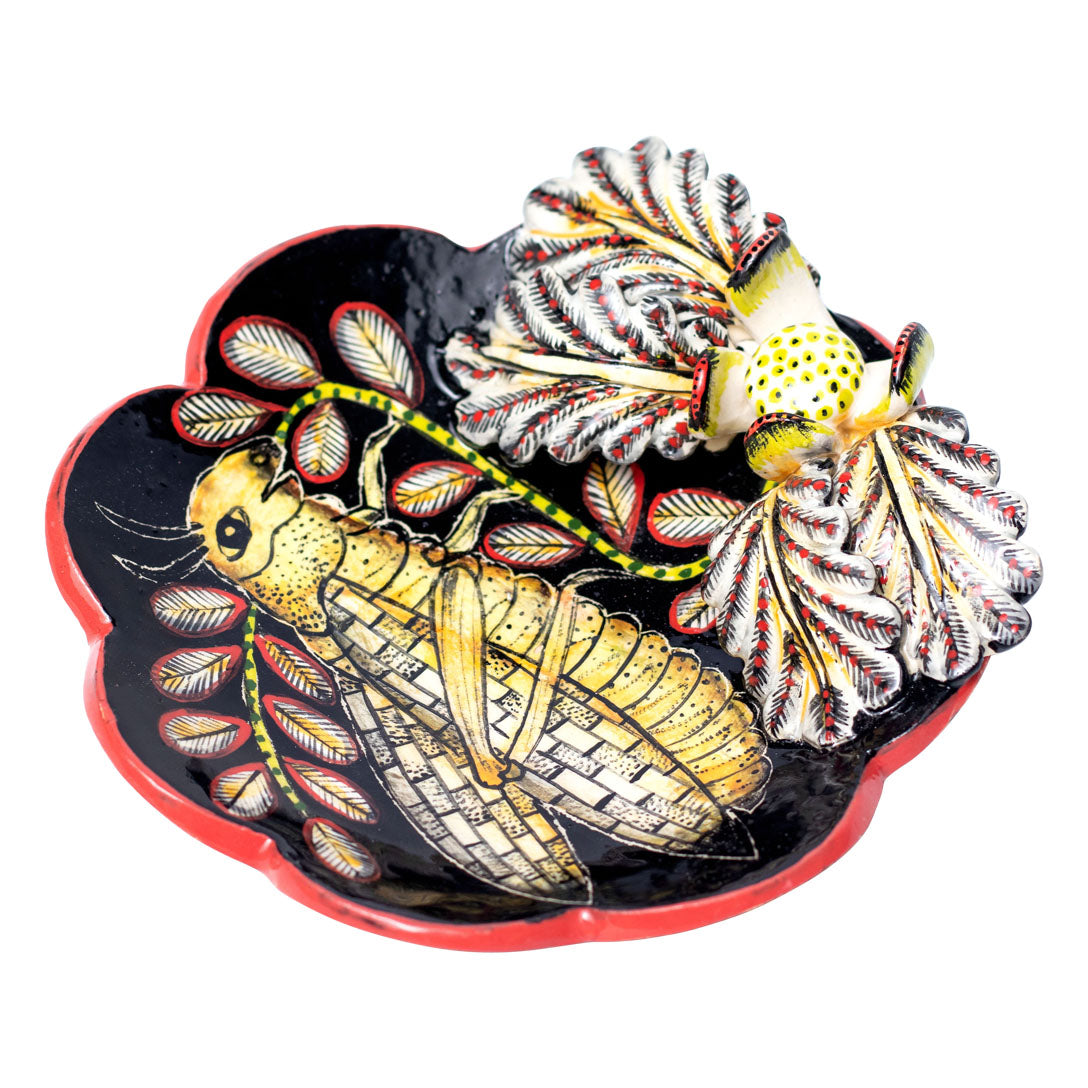 Locust coin dish