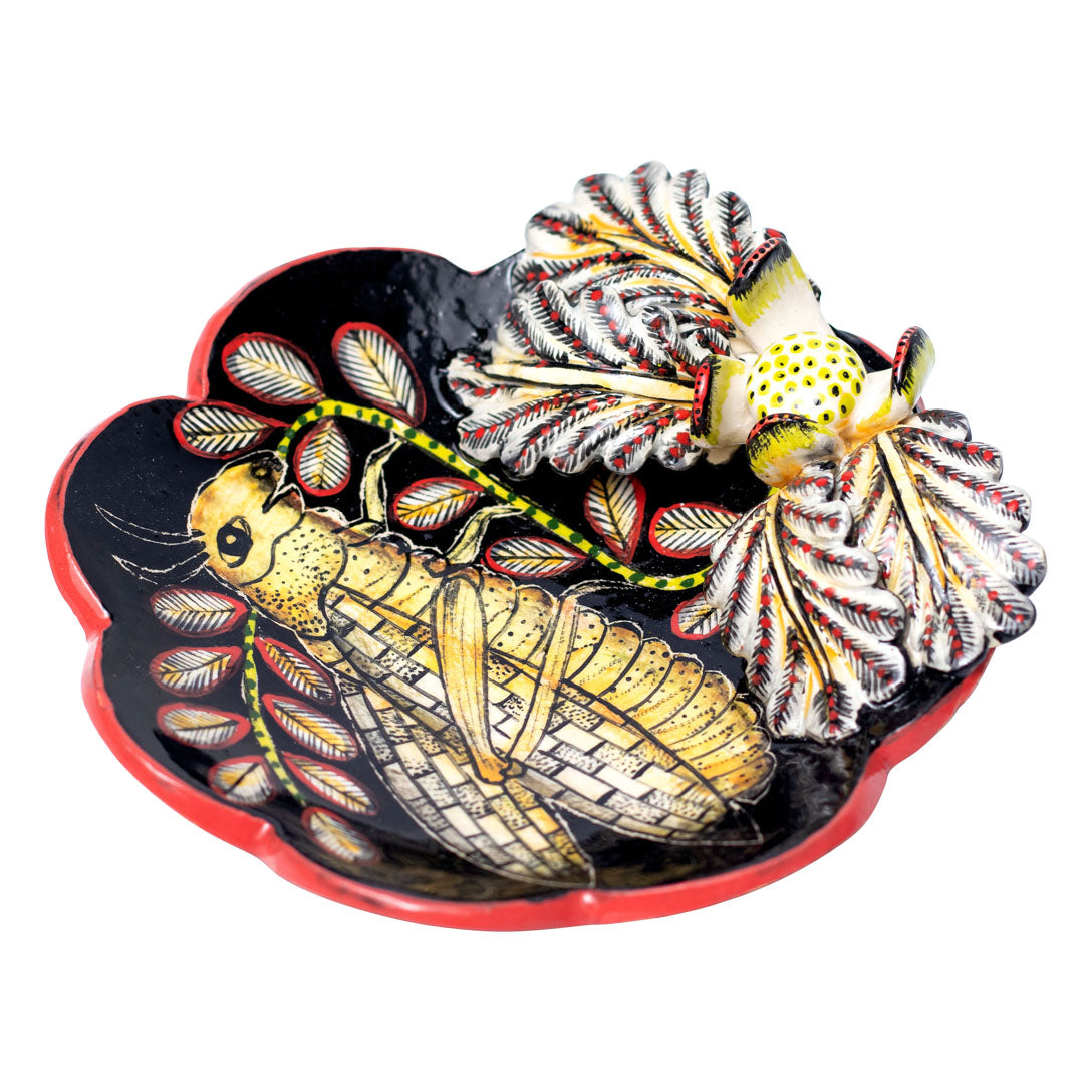 Locust coin dish