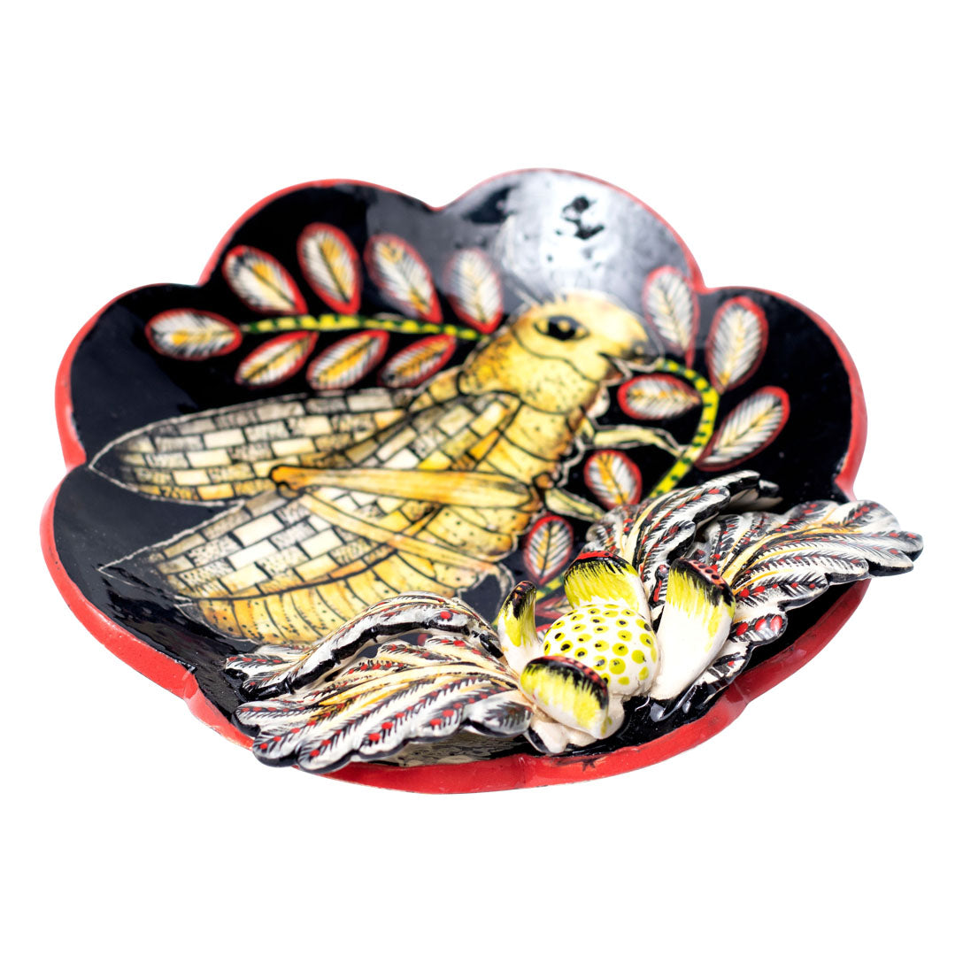 Locust coin dish