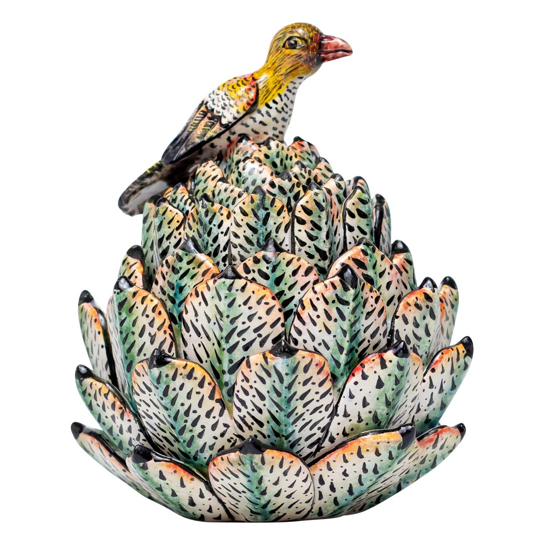 Succulant, bird jewelry box