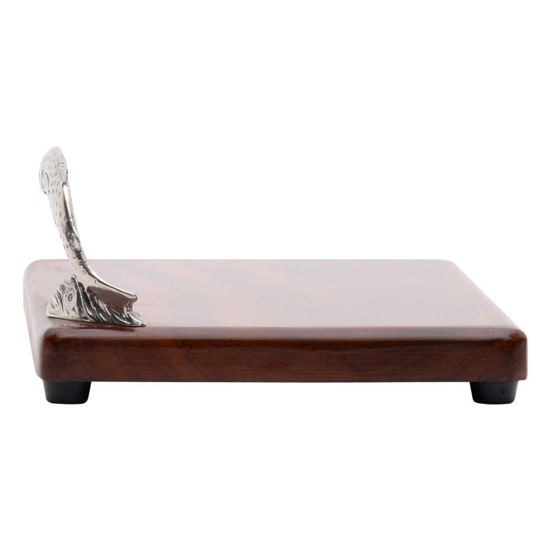 Maridadi Pewter Trout Cheese Board