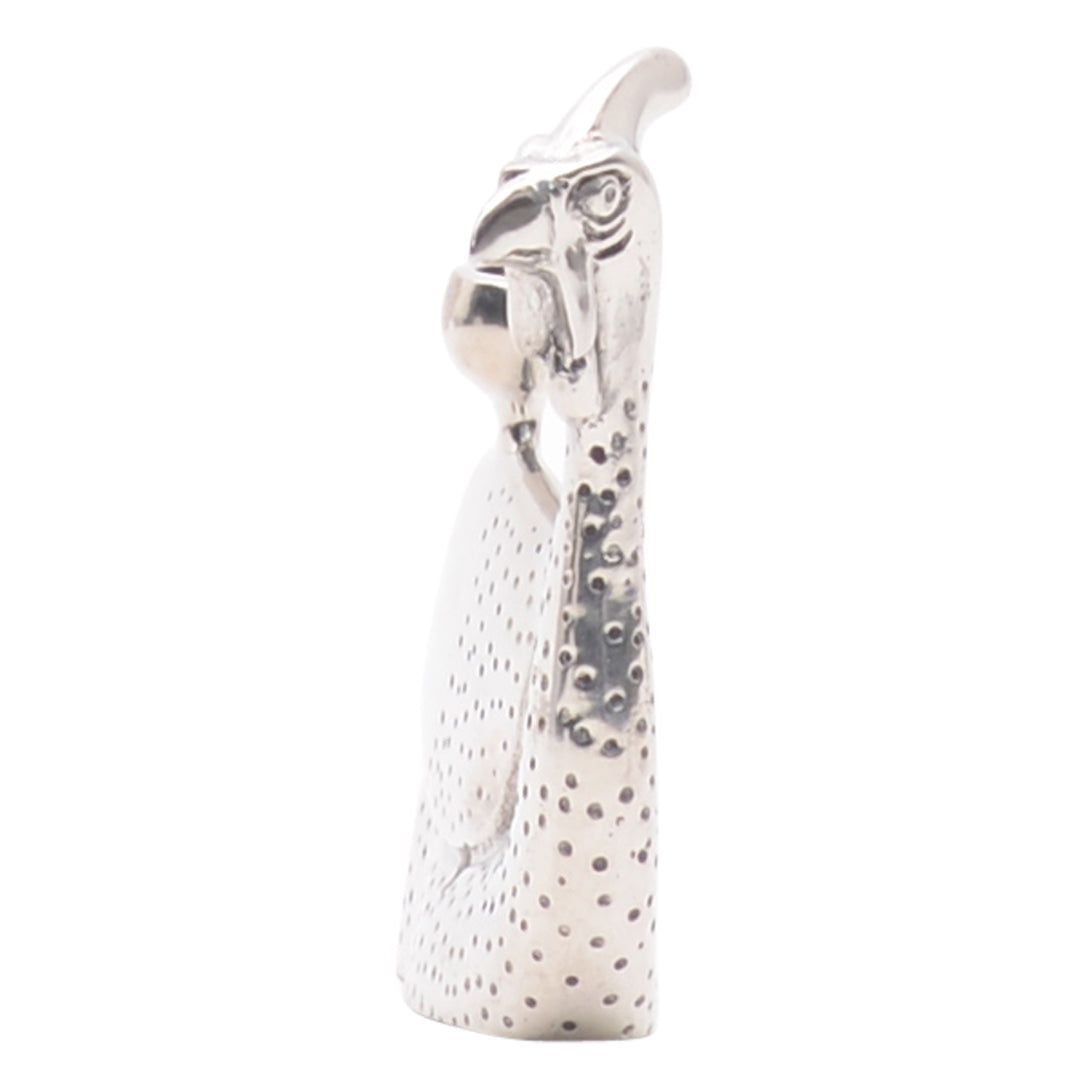 Maridadi Pewter Guinea Fowl Sculpture Med.