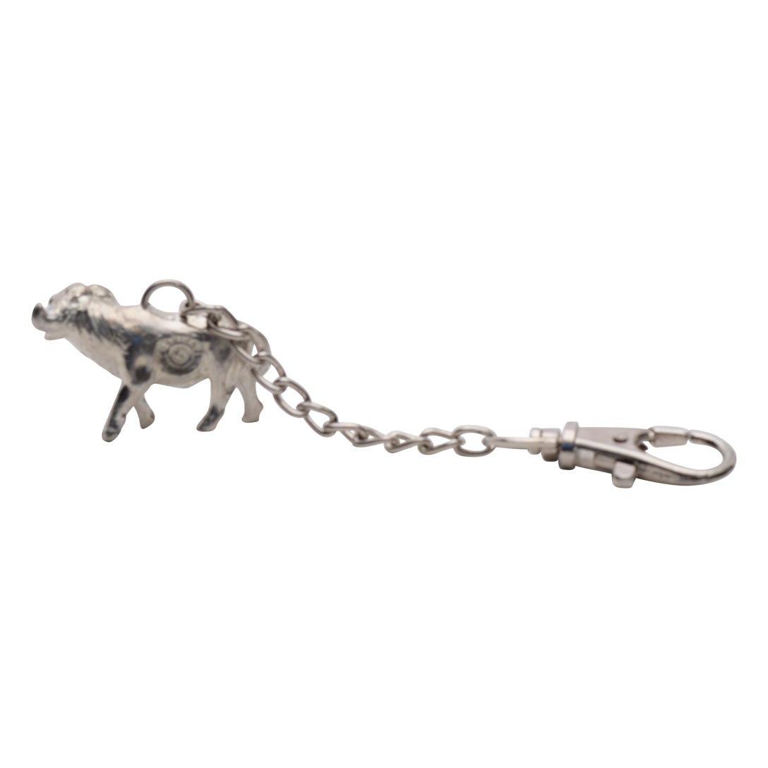 Maridadi Pewter Buffalo Key Ring