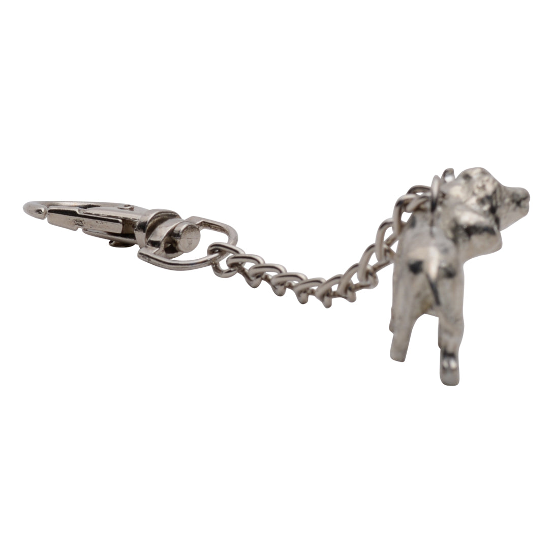 Maridadi Pewter Buffalo Key Ring