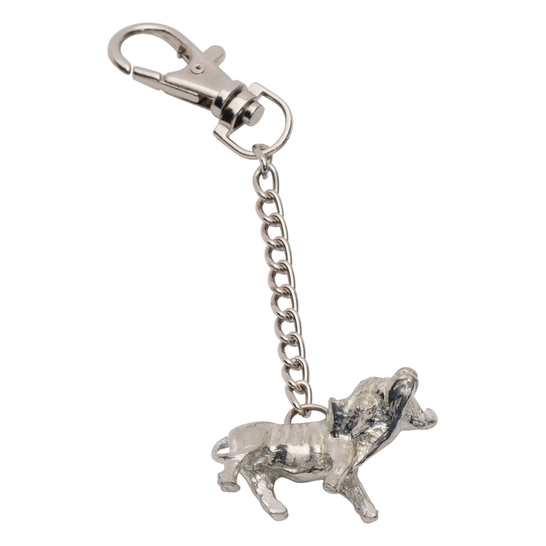 Maridadi Pewter Buffalo Key Ring