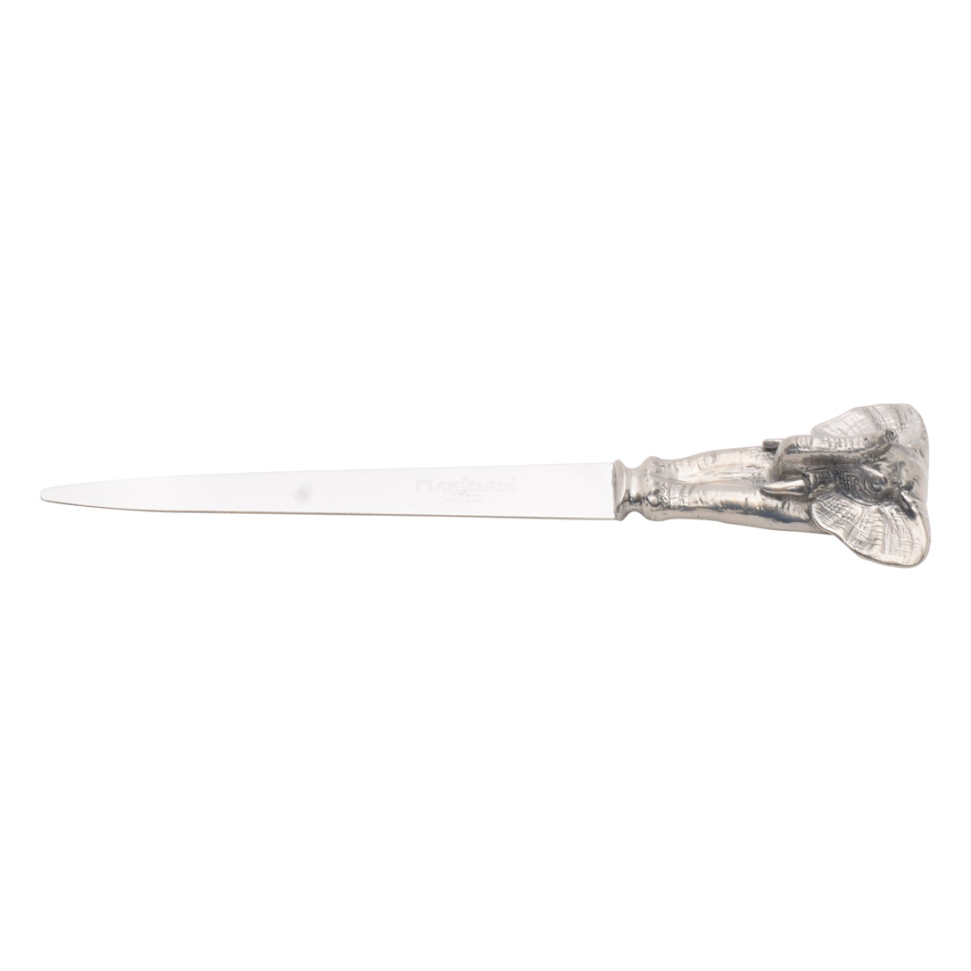 Maridadi Pewter Elephant Letter Opener