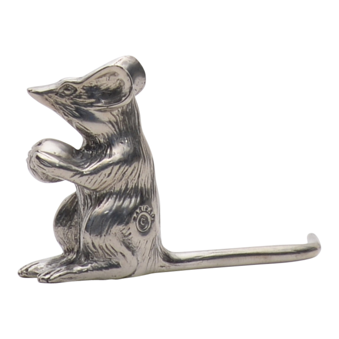 Maridadi Pewter Sitting Mouse