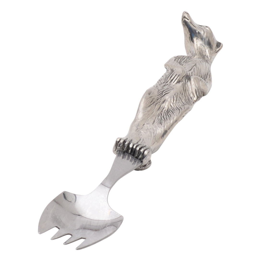 Maridadi Pewter Meercat Pasta Fork