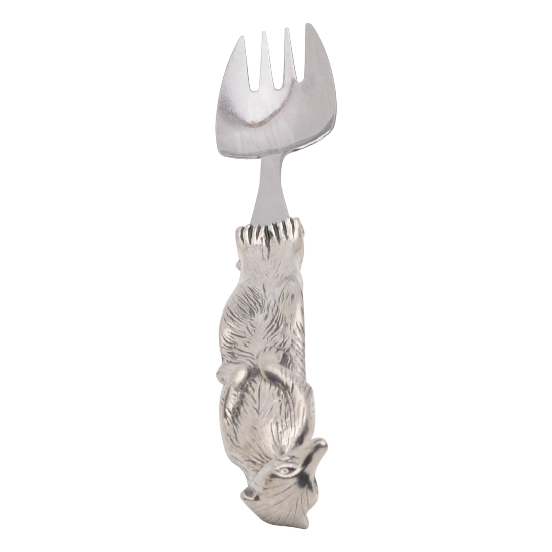 Maridadi Pewter Meercat Pasta Fork