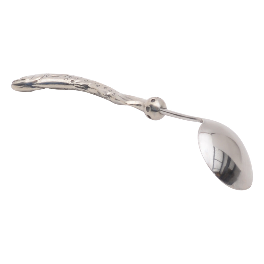 Maridadi Pewter Trout Sugar Spoon