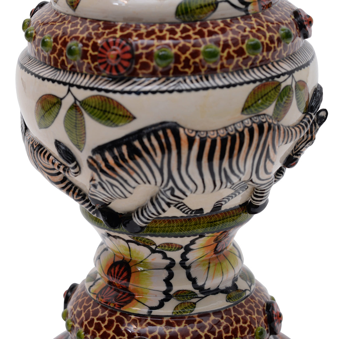 Zebra Vase