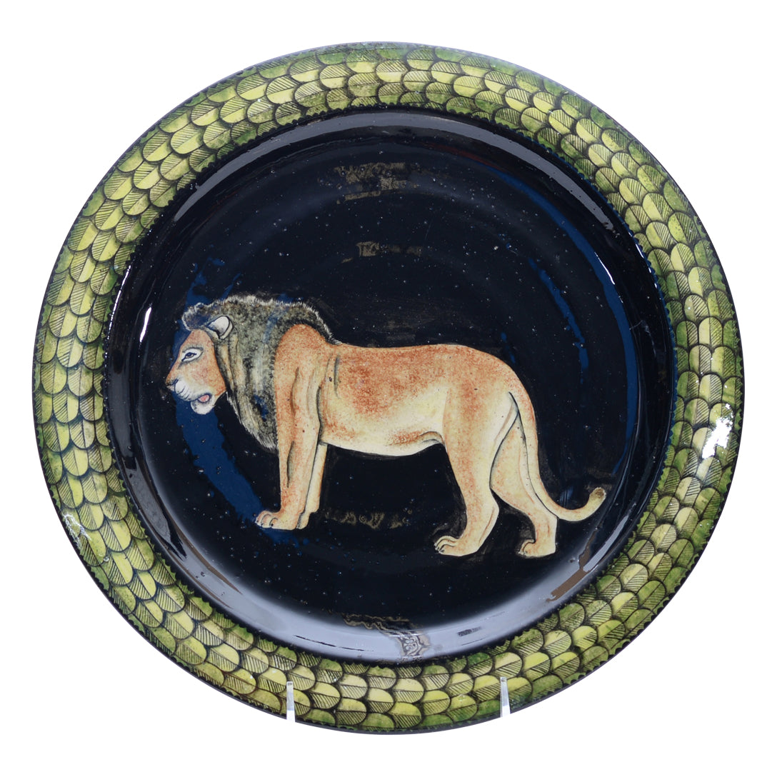 Leopard plate