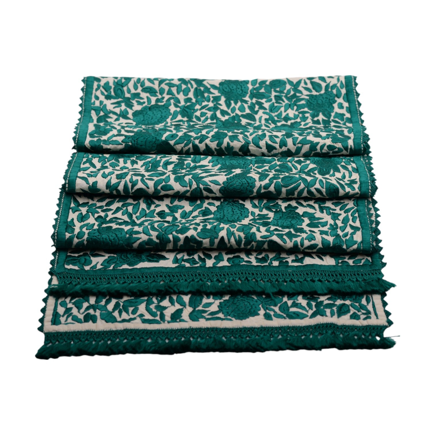 TABLE RUNNER HANDMADE MORROCAN SILK 