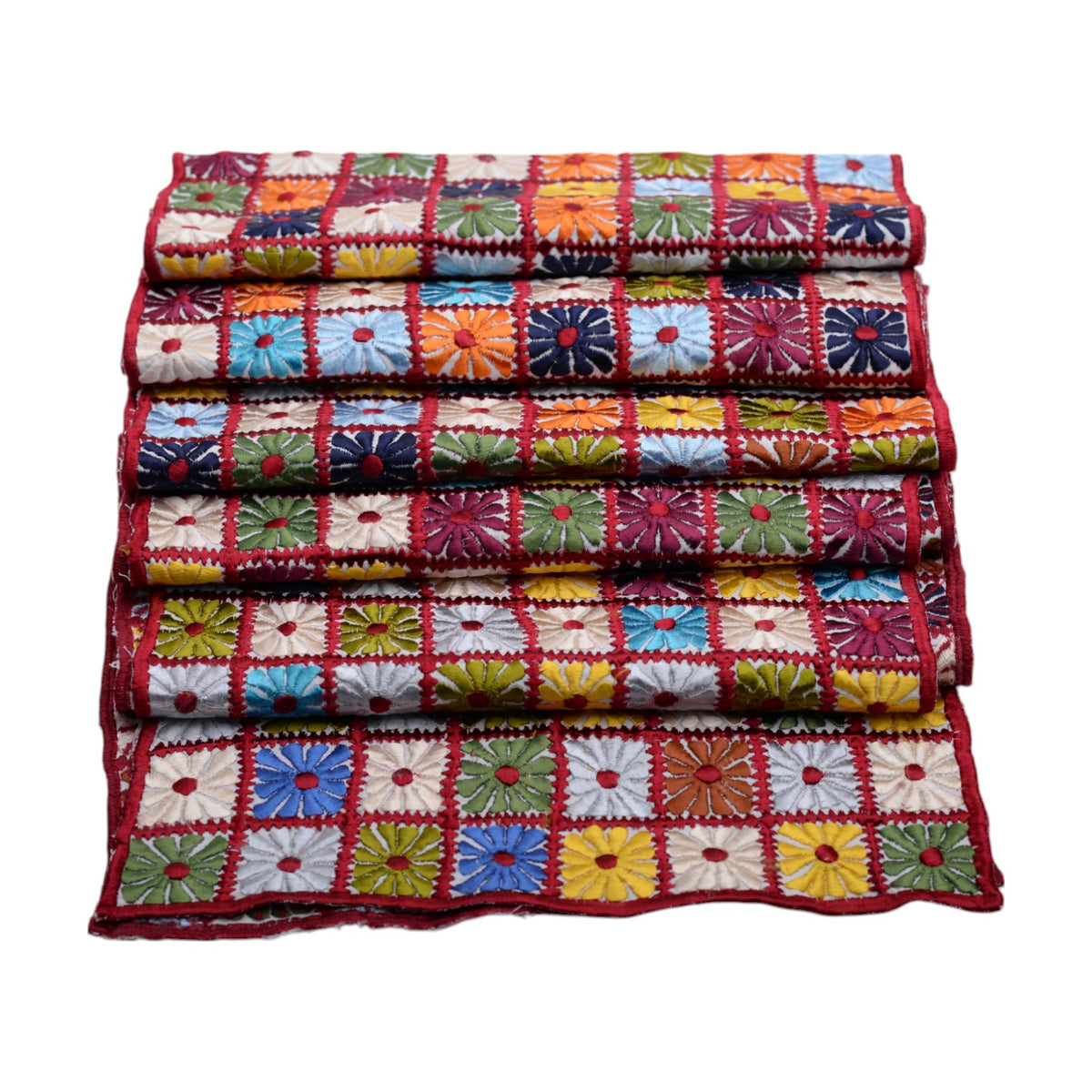 TABLE RUNNER HANDMADE MORROCAN SILK 