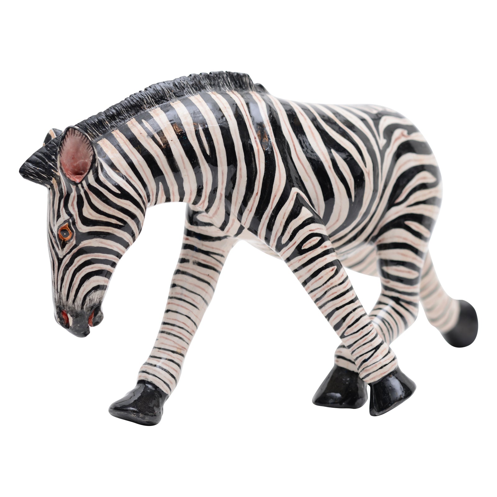 Zebra sculpture