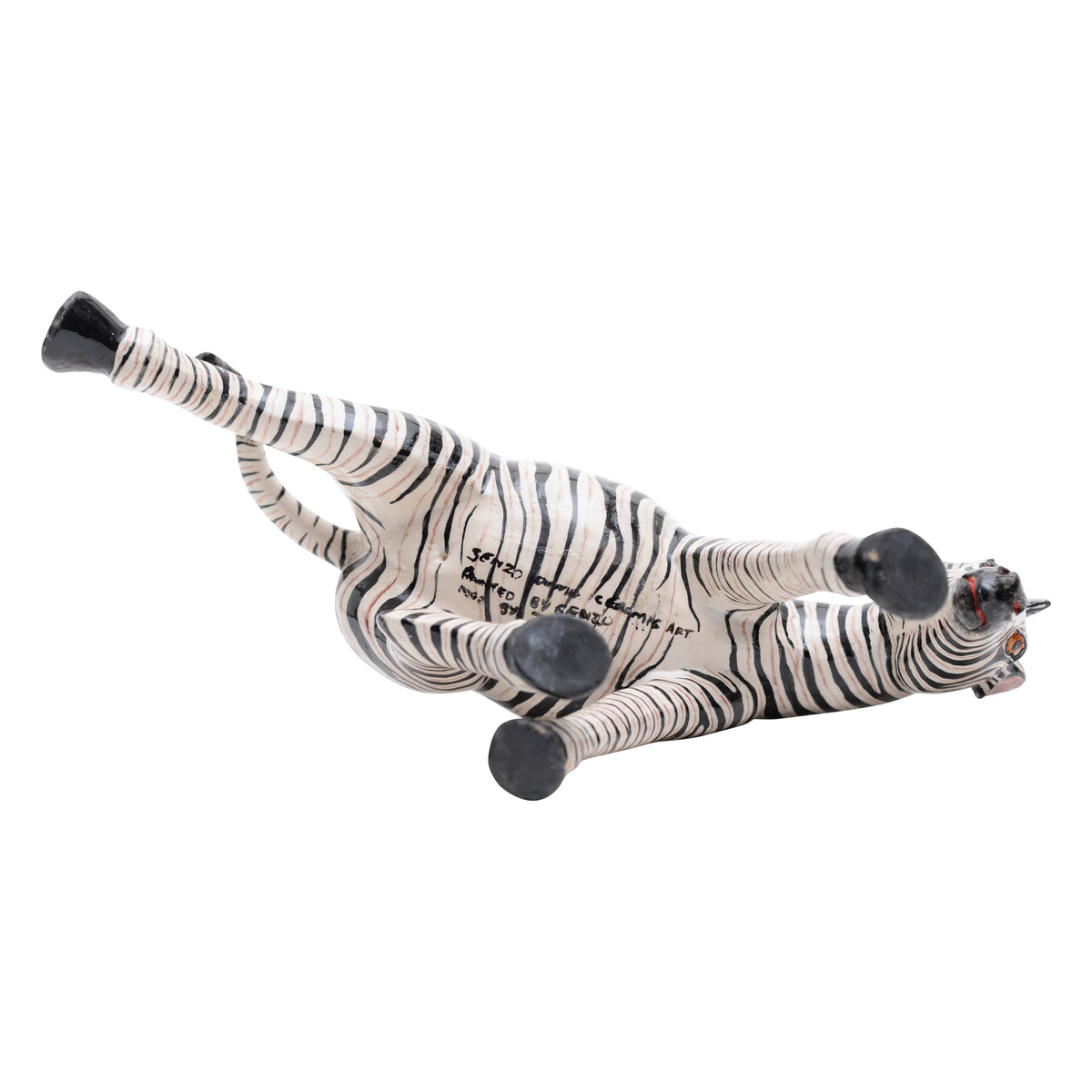 Zebra sculpture
