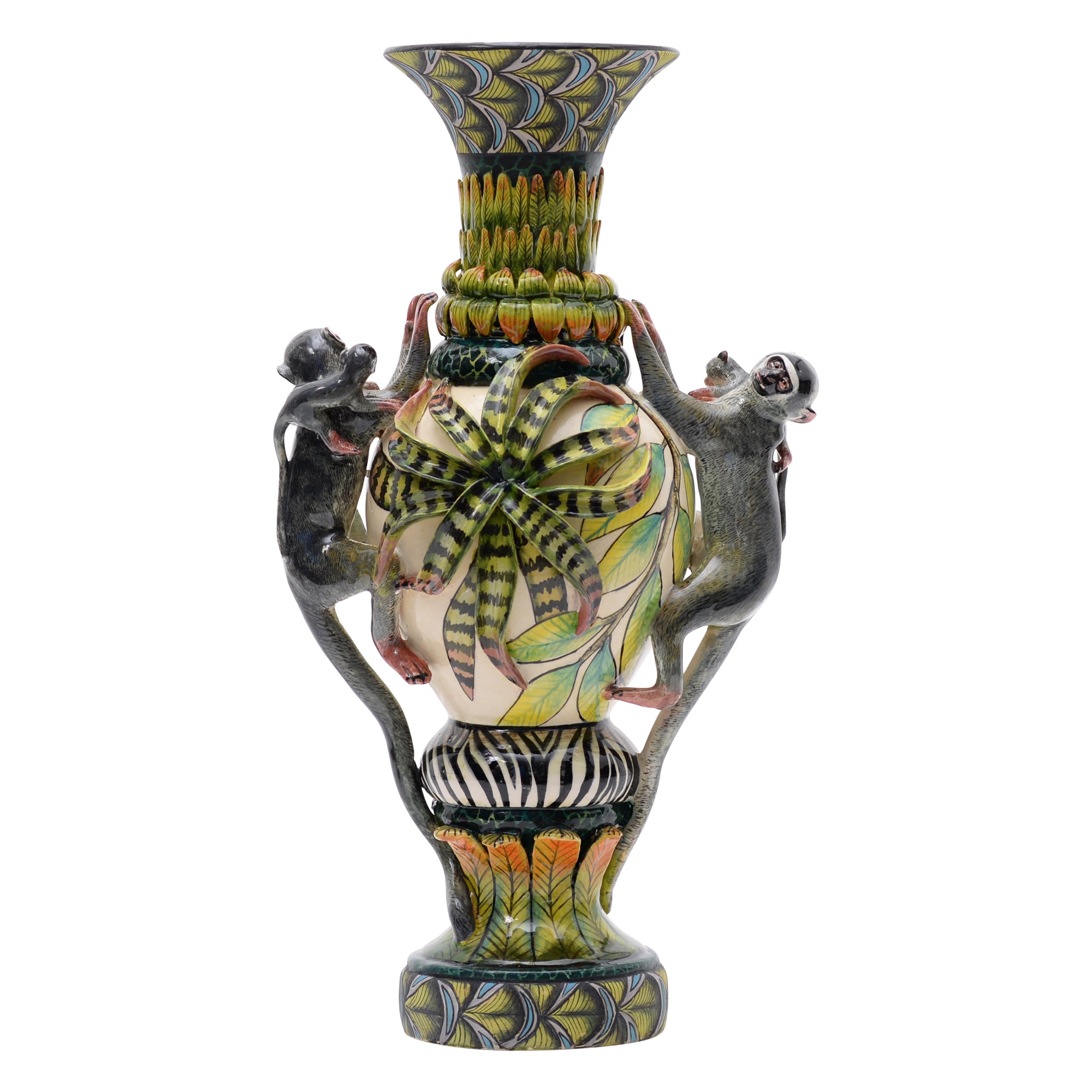 Monkey vase