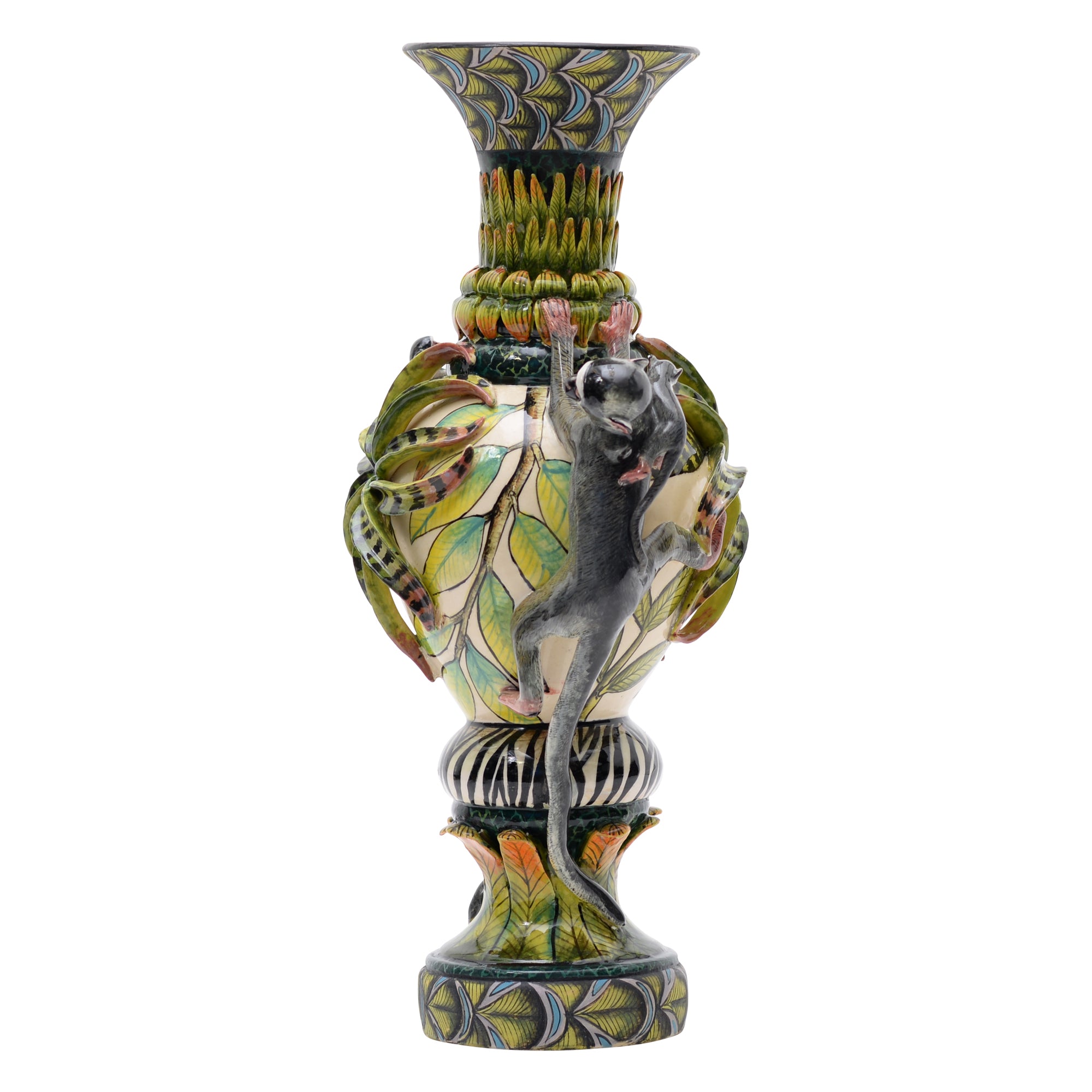 Monkey vase