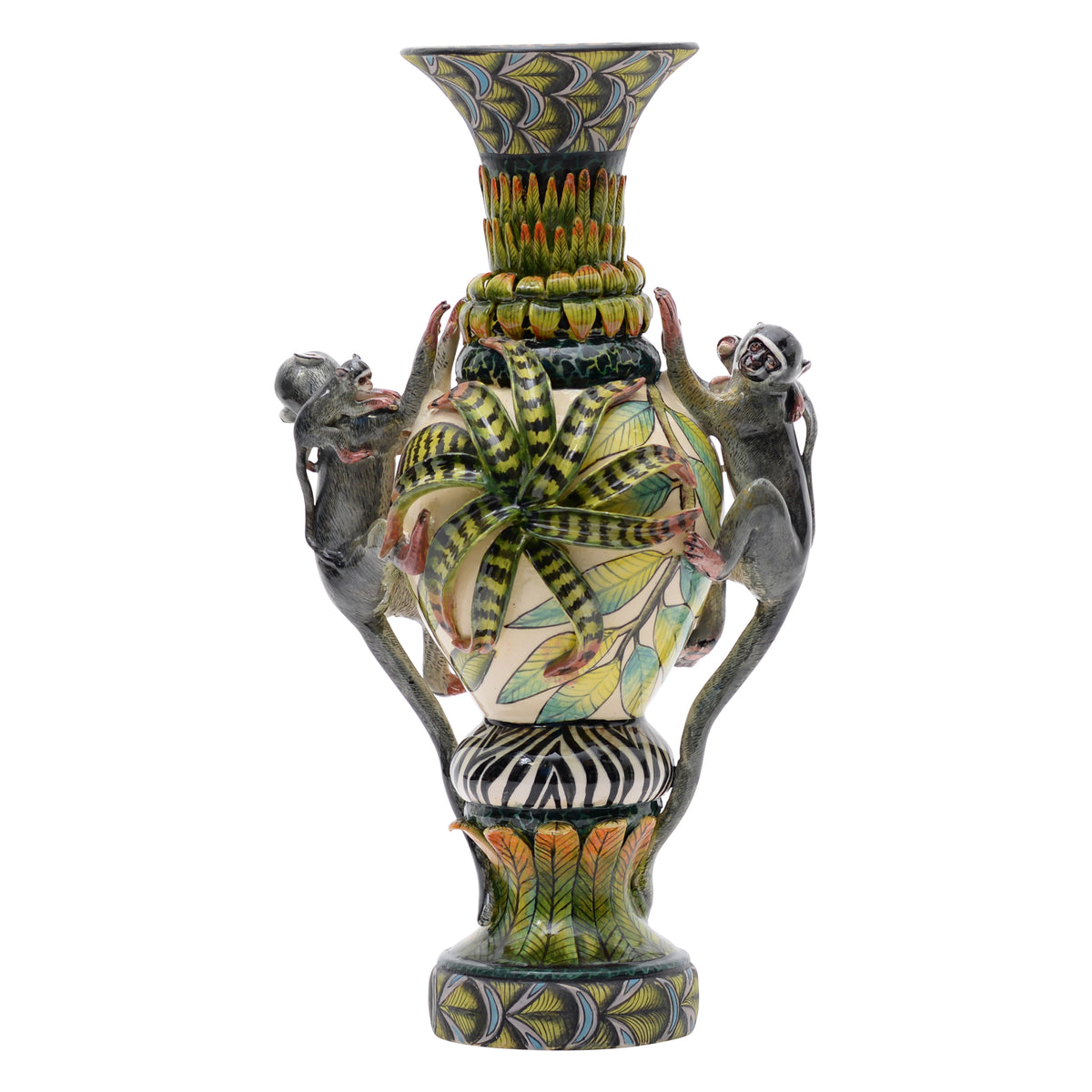 Monkey vase