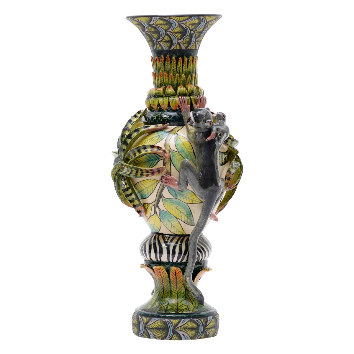 Monkey vase
