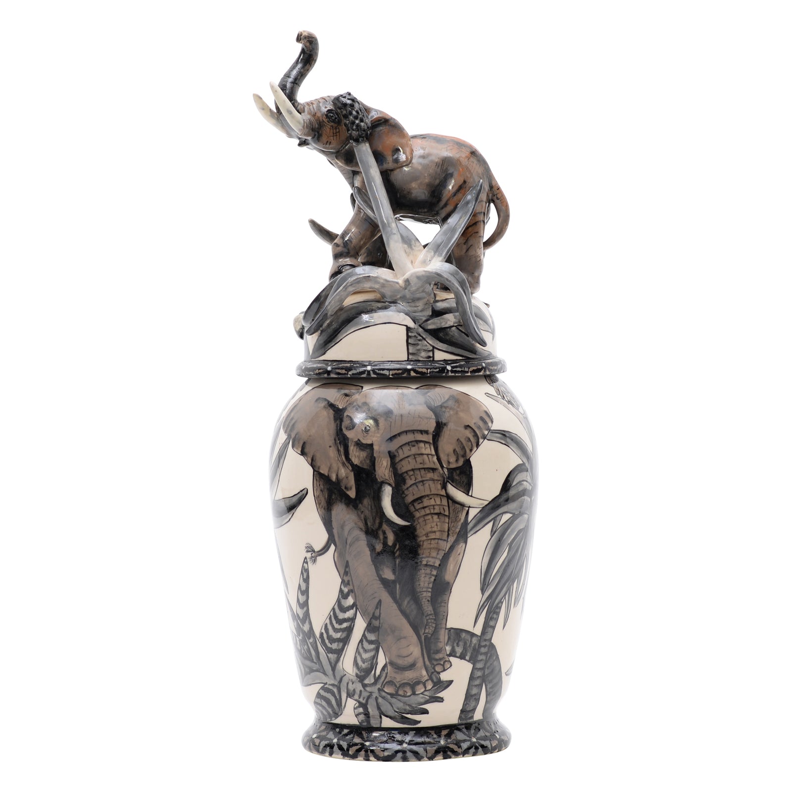 Elephant urn