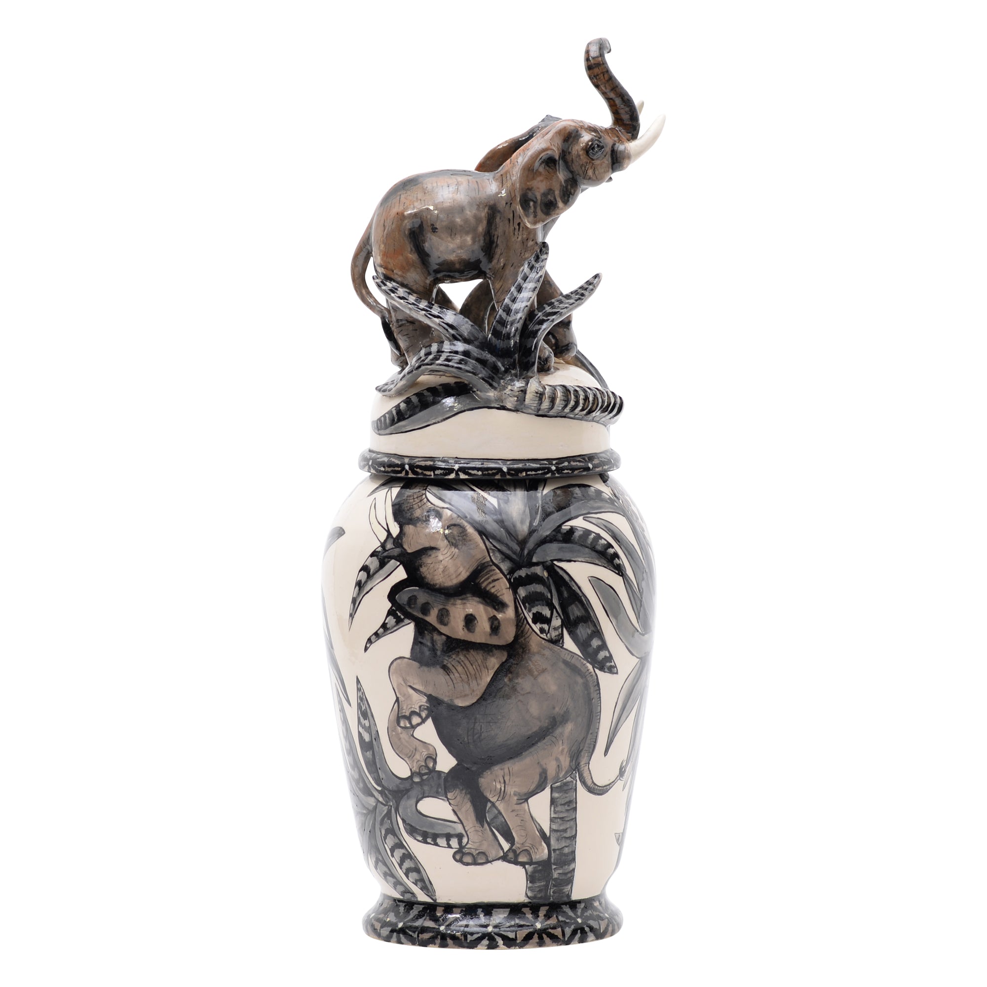 Elephant urn