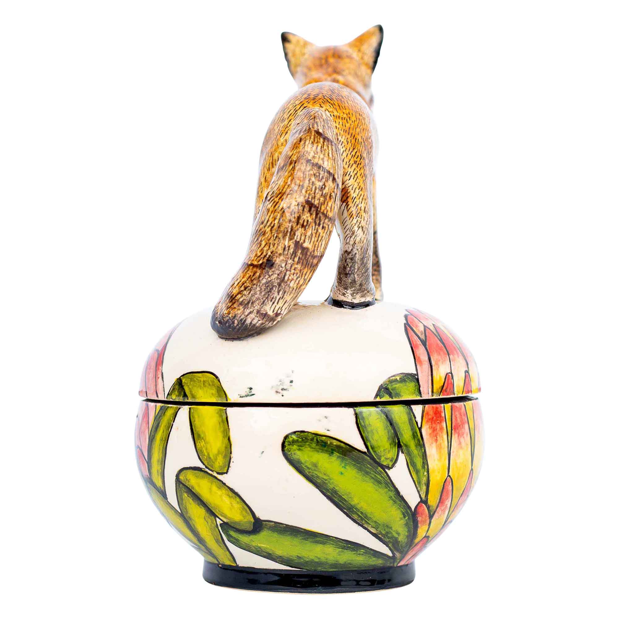 African fox jewelry box