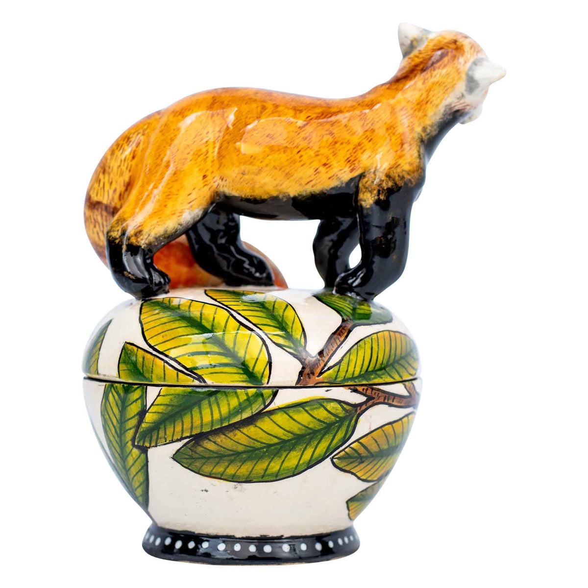 Red panda jewelry box