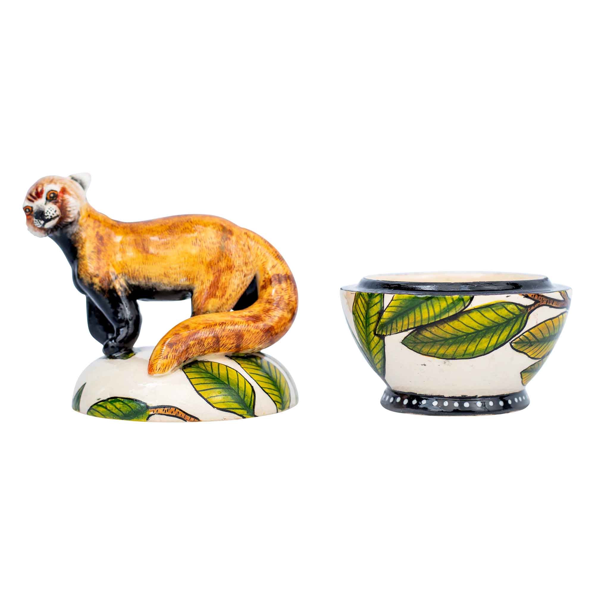 Red panda jewelry box