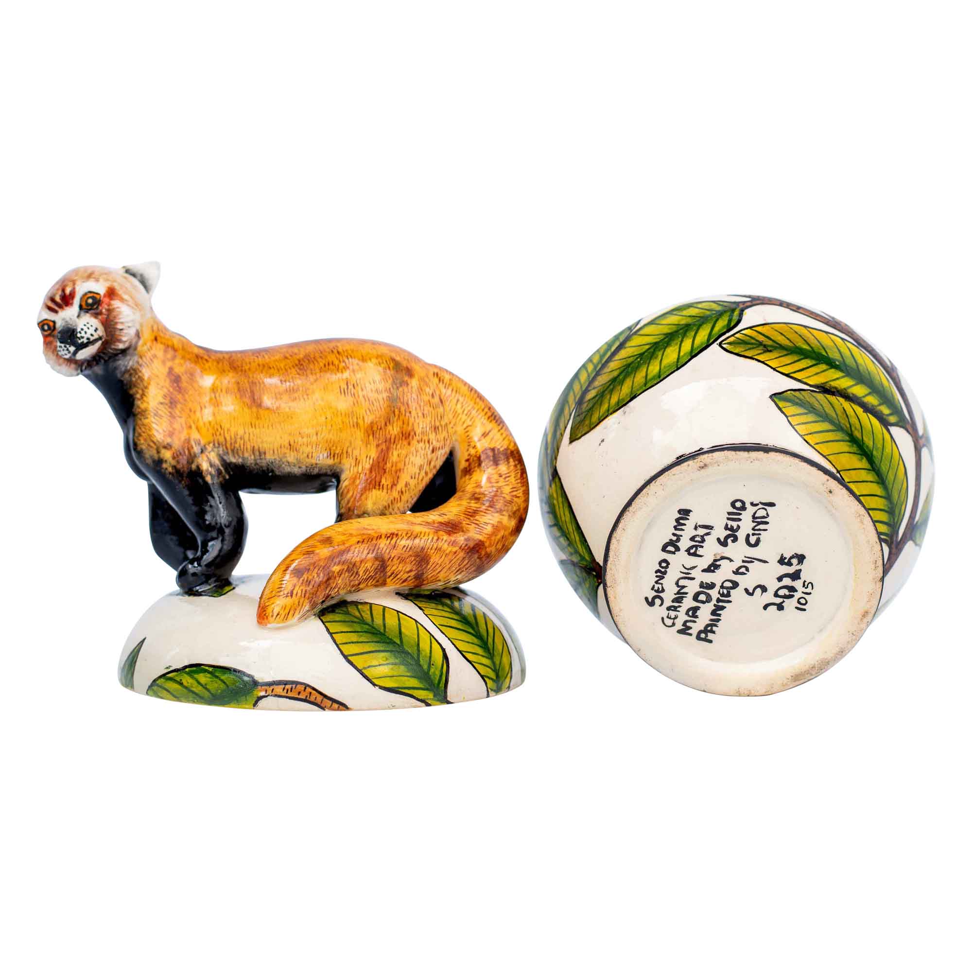 Red panda jewelry box