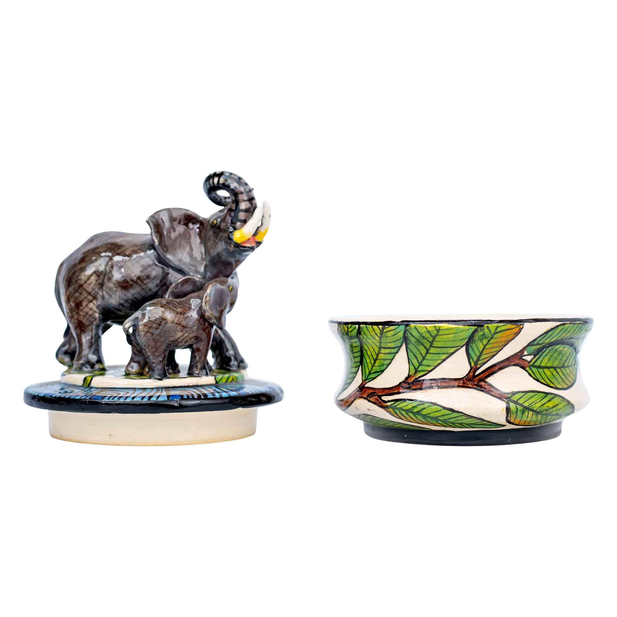 Elephant jewelry box