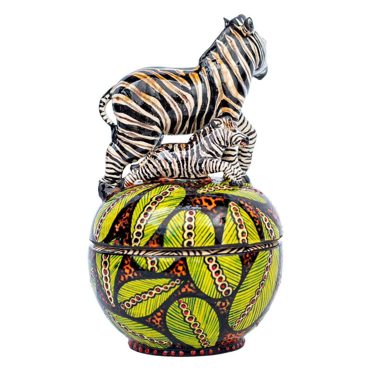 Zebra jewelry box